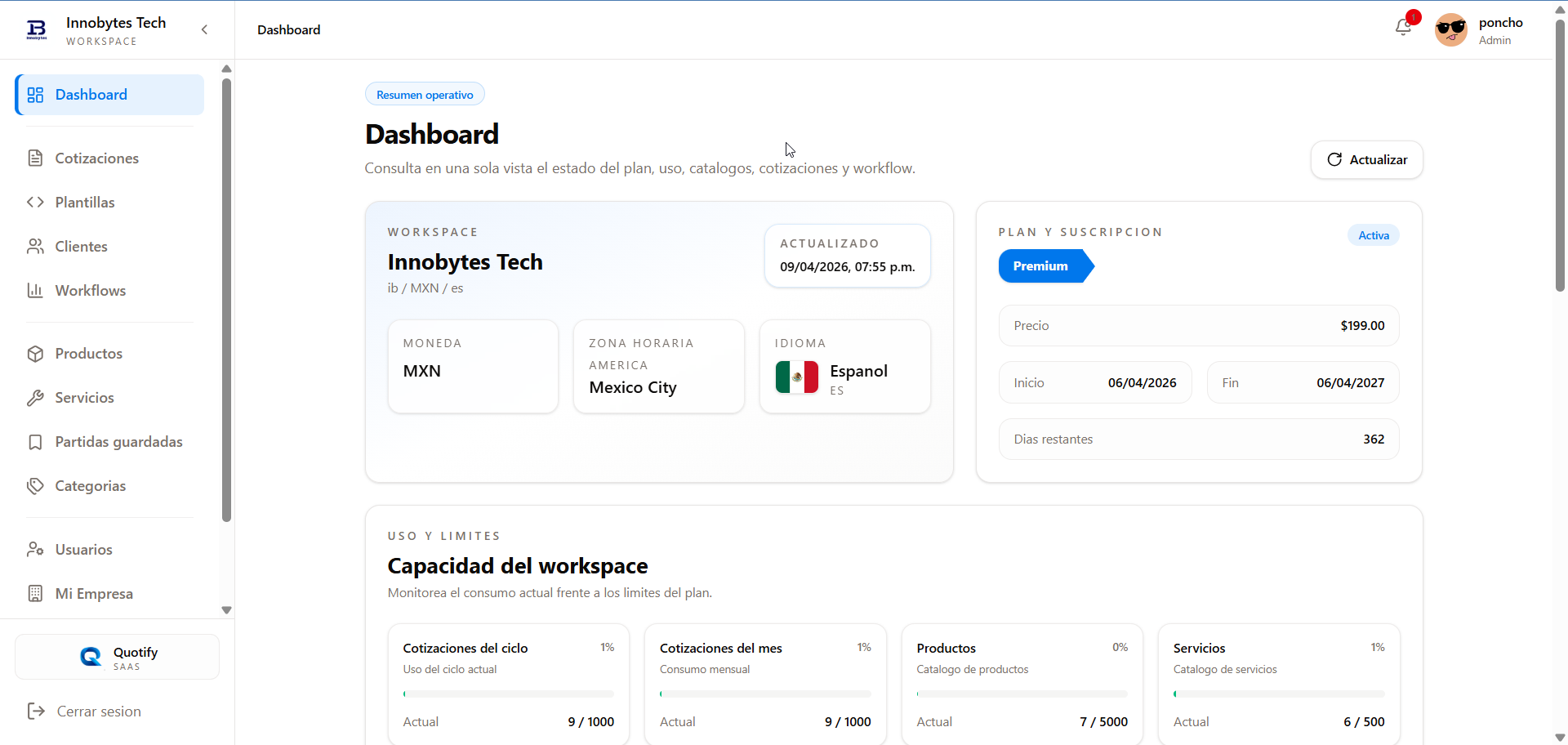 Cotiva - Vista 1 de la aplicación